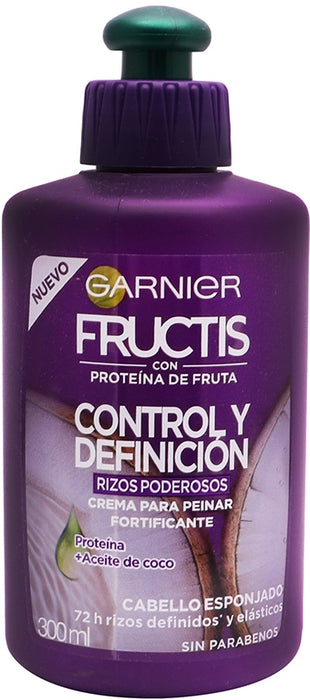 Garnier Fructis Strong Curls Control and Definition Fortifying Styling Creme, 300 ml