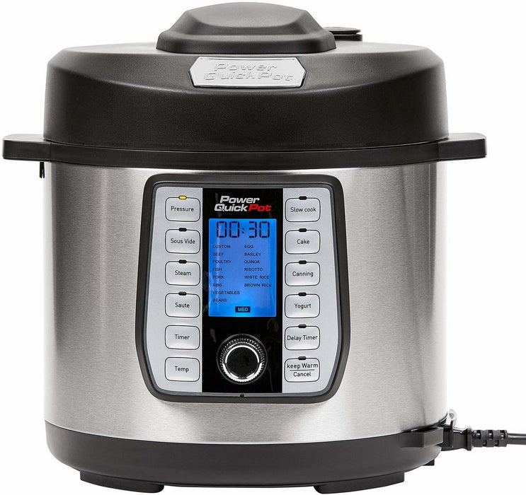 Power Quick Pot Programmable Pressure Cooker, 6 qt