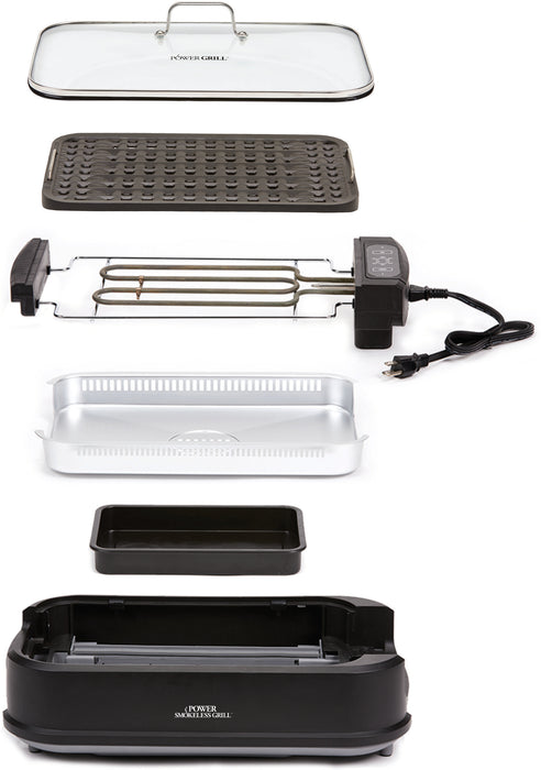 Power Smokeless Grill , 1200 W