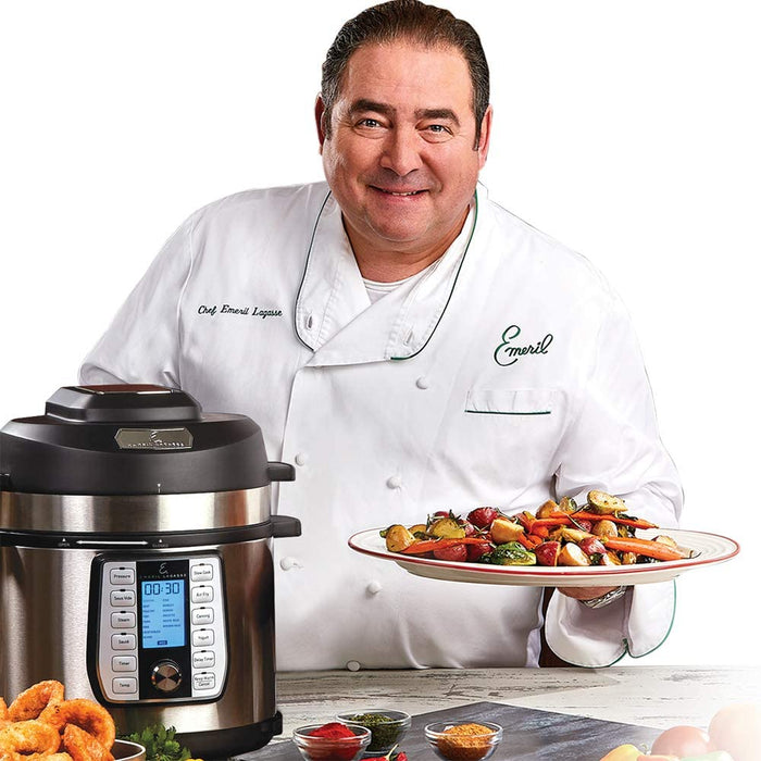 Emeril Everyday Pressure Air Fryer , 6 qt