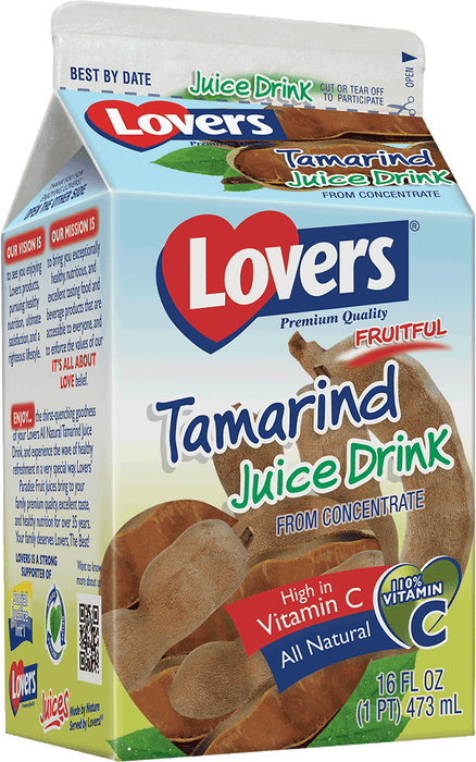 Lovers Fruitful Tamarind Juice Drink, 473 ml, 16 oz