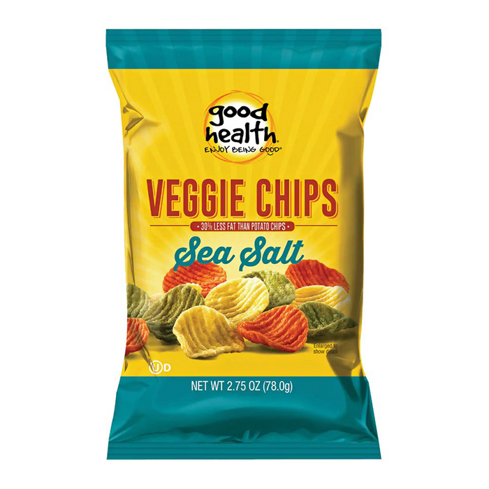 Good Health Veggie Chips With Sea Salt , 2.75 oz