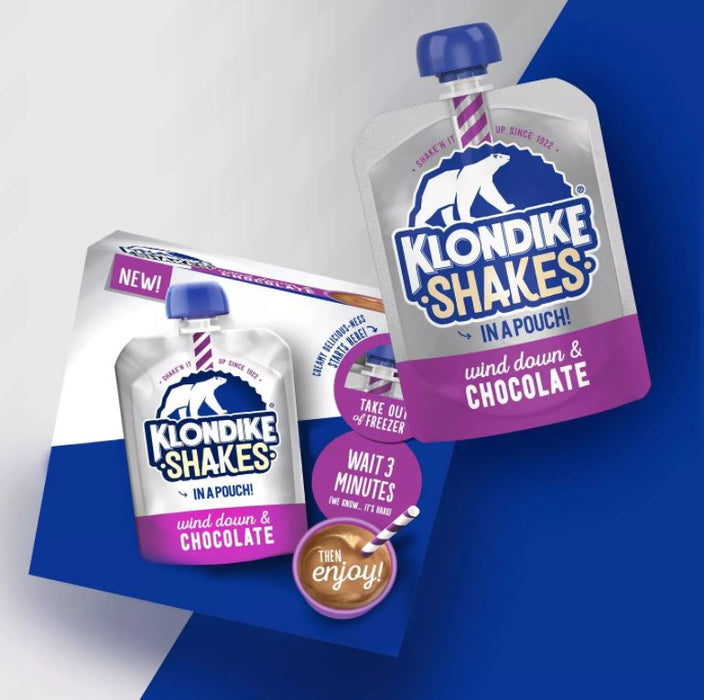 Klondike Chocolate Milkshake Pouches, 6 ct