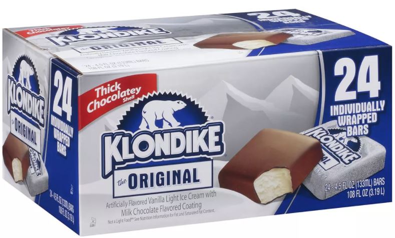 Klondike Original Ice Cream Bars 24 Ct — 1096