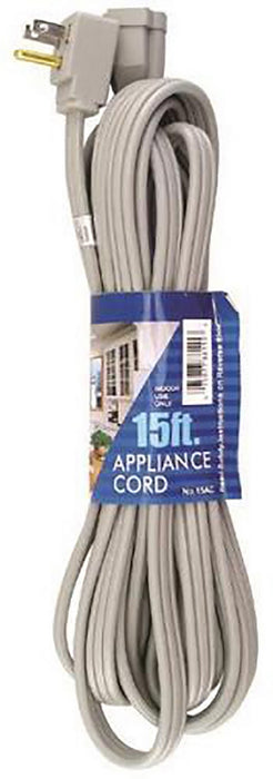 Bright-Way Appliance Cord 15AC, 15 ft