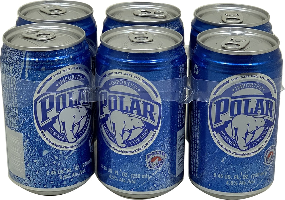 Polar Beer Cans, 6-Pack, 6 x 250 ml