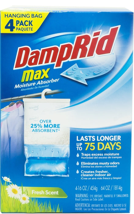 DampRid Moisture Absorber Packets, 4 ct