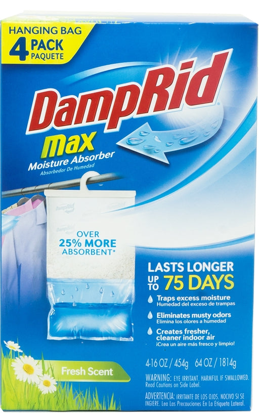DampRid Moisture Absorber Packets, 4 ct