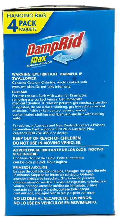 DampRid Moisture Absorber Packets, 4 ct