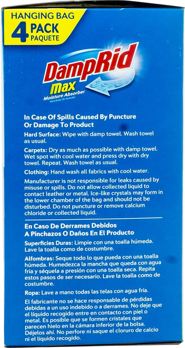 DampRid Moisture Absorber Packets, 4 ct