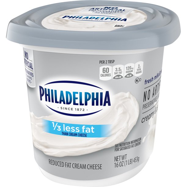 Philadelphia Light Cream Cheese, 16 oz