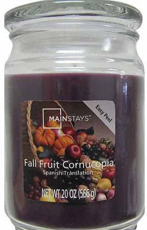 Mainstays Jar Candle Set, Fruit Cornucopia Fragrance, 5 ct