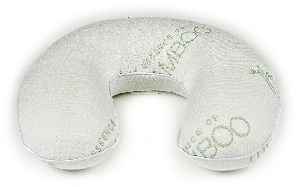 Essence Of Bamboo Memory Foam Travel Pillow, 14 x 3.5 x 13 inch