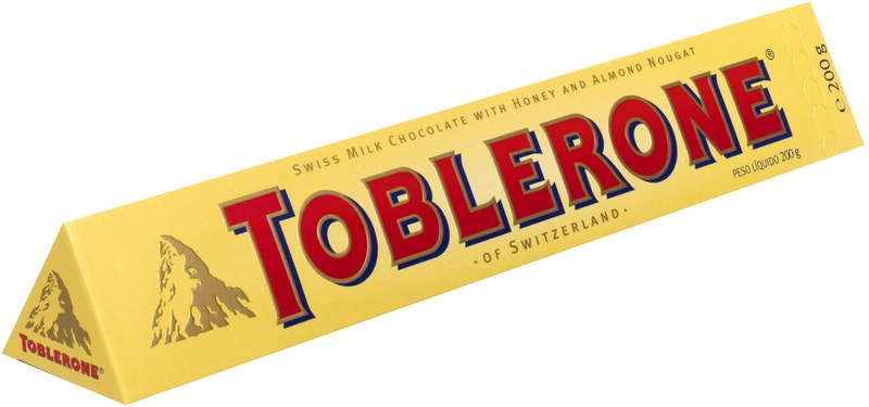 Toblerone Milk Chocolate Bar, 200 gr