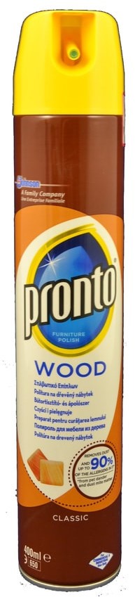 Pronto Wood Cleaner Furniture Polish, 400 ml