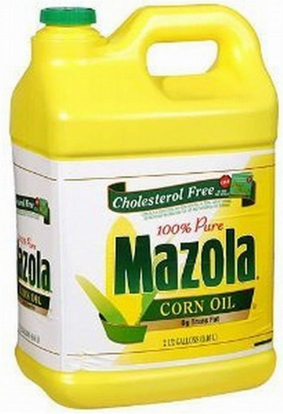 Mazola Con Oil, 100% Pure, Cholesterol Free, 2.5 gal