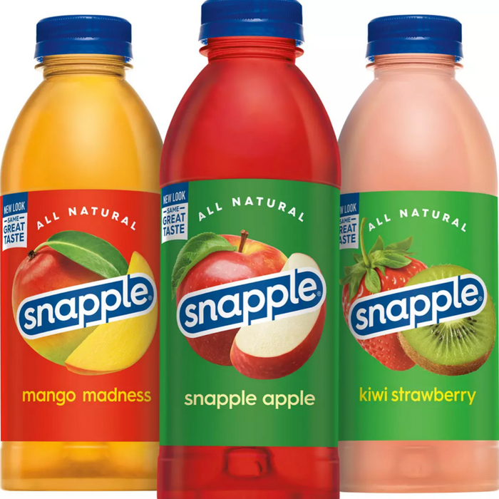 Snapple Juice Drink, Variety Pack, 24-Pack , 24 x 20 oz