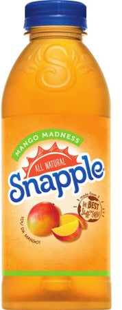 Snapple All Natural Mango Madness, 20 oz