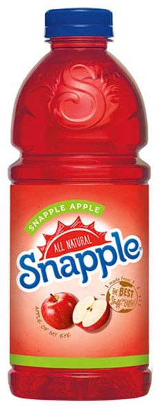 Snapple All Natural Snapple Apple, 20 oz