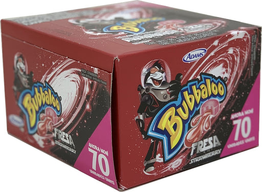 Bubbaloo Strawberry Bubble Gum, Value Pack, 70 ct