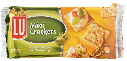 LU Mini Crackers, Olive Oil & Oregano, 250 gr