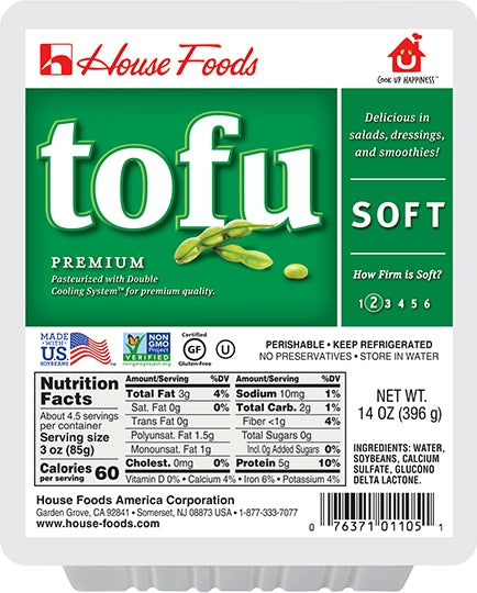 House Foods Soft Tofu, 396 gr