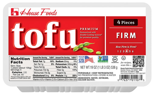 House Foods Firm Tofu, 538 gr