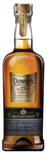 Dewar's 25 Year Old The Signature Blended Scotch Whisky, 750 ml