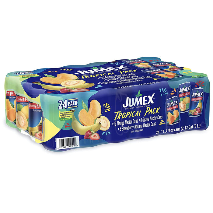 Jumex Tropical Pack, 24-Pack , 24 x 11.3 oz