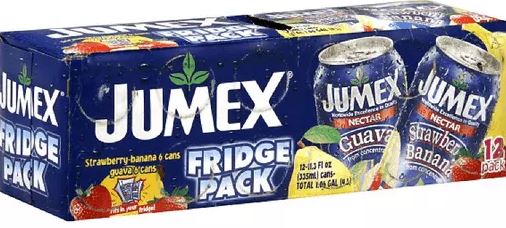 Jumex Fridge Pack Juice Drinks, Variety Pack , 12 x 11.3 oz