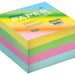 Bazic Colored Paper Cube, 500 ct