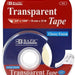 Bazic Transparent Tape with Dispenser, 19 mm x 33 m