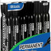 Bazic Permanent Markers Value Pack, Black, 12 ct