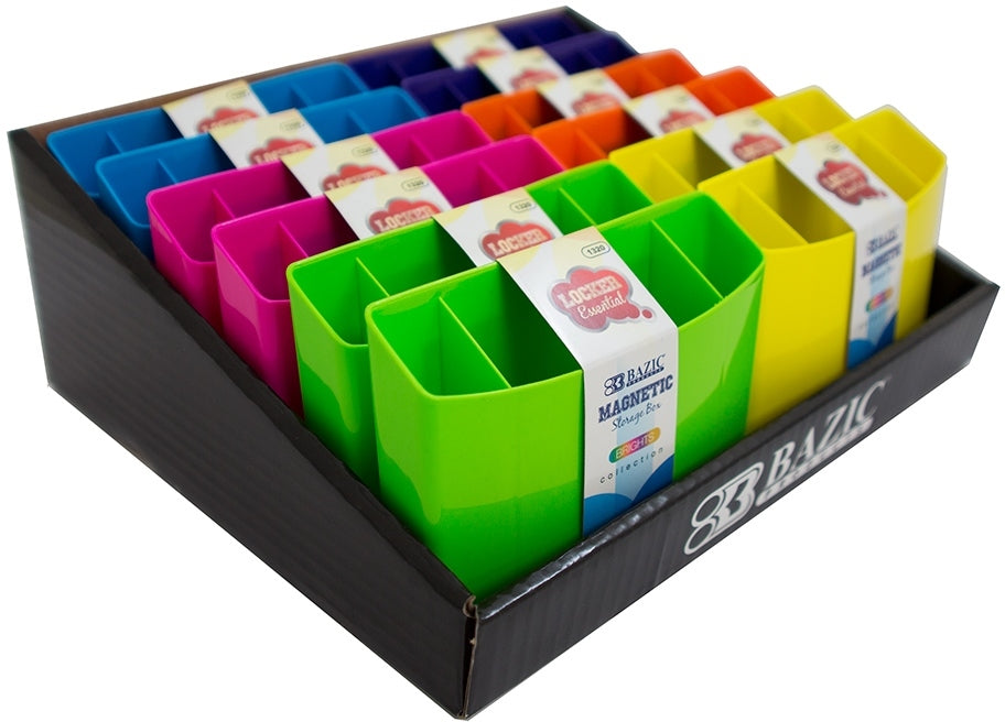 Bazic Magnetic Storage Box (Specify Color at Checkout), 