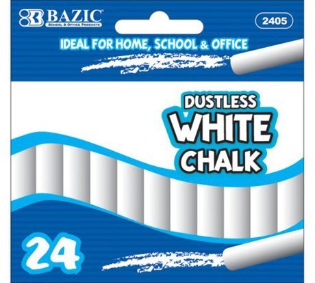 Bazic White Chalk, 24 ct