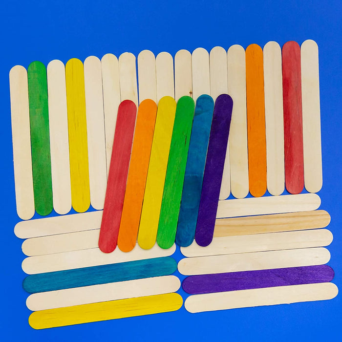 Bazic Colored Craft Sticks , 50 ct