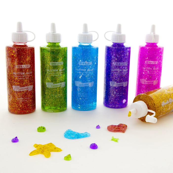 Bazic Color Glitter Glue Celestial Series , 120 ml