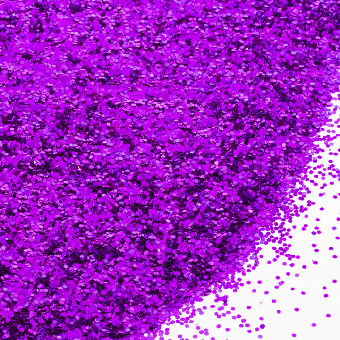 Bazic Purple Glitter Shaker , 1 lbs