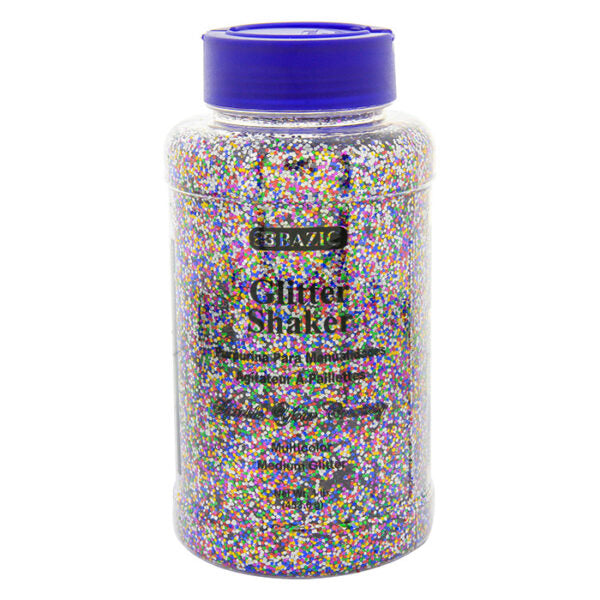 Bazic Multi-Color Glitter Shaker , 1 lbs