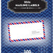 Bazic White Mailing Labels, 300 ct