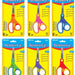 Bazic Soft Grip Blunt Tip Stainless Steel Scissor (Specify Color at Check Out), 5 inch