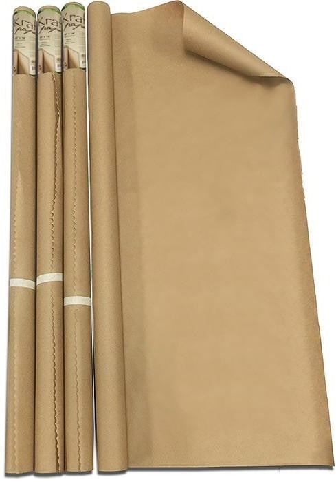 Bazic Natural Craft & Wrap Paper Roll, 76.2 x 426.7 cm