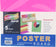 Bazic Fluorescent Poster Boards, 11 x 14 inch, 5 sheets