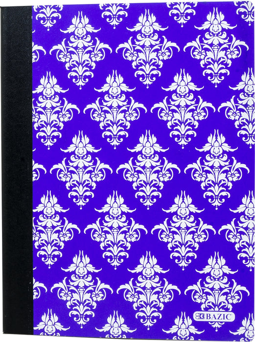 Bazic Composition Book, 24.7 x 19 cm, Patterned (Available in More Colors), 100 sheets