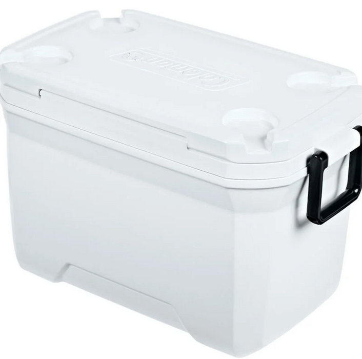 Coleman 316 Series 52-Quart Hard Ice Chest Cooler, White Marine, 1 pc