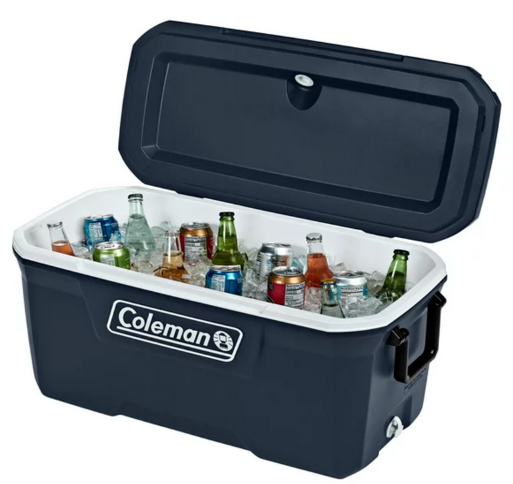 Coleman 316 Series 70-Quart Hard Ice Chest Cooler, Blue Nights, 1 pc