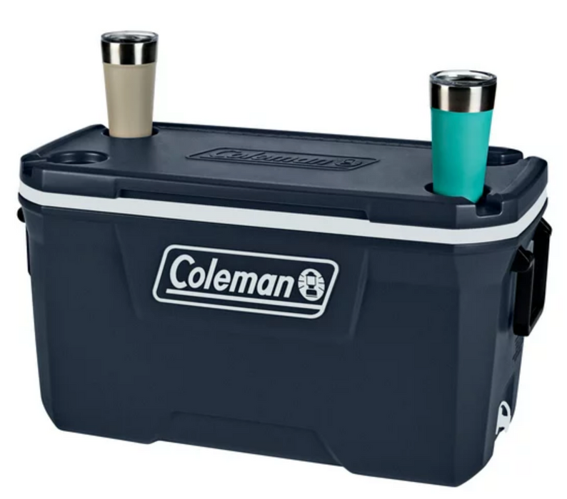Coleman 316 Series 70-Quart Hard Ice Chest Cooler, Blue Nights, 1 pc