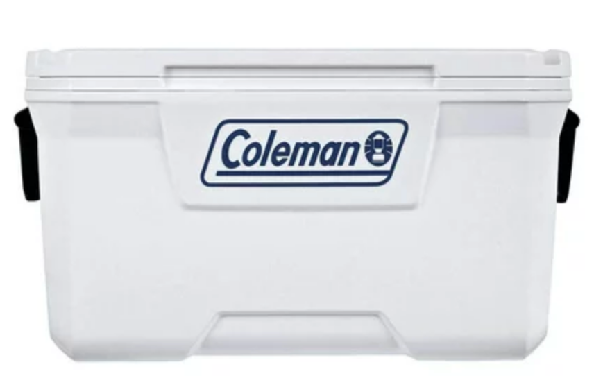 Coleman 316 Series 70-Quart Hard Ice Chest Cooler, White Marine , 1 pc