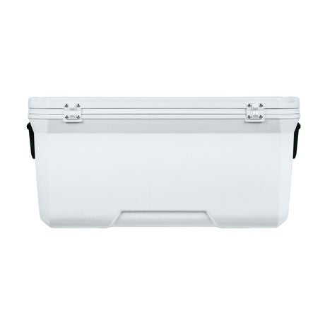 Coleman 316 Series 120-Quart Hard Ice Chest Cooler, White Marine, 1 pc