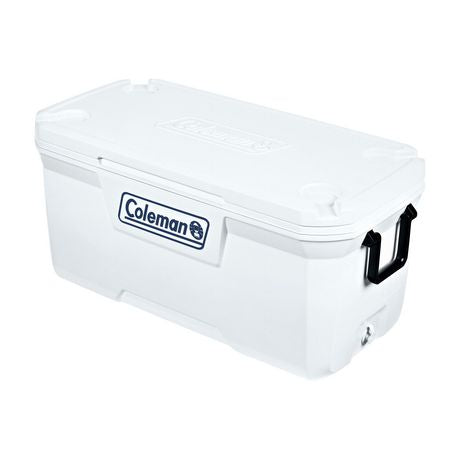 Coleman 316 Series 120-Quart Hard Ice Chest Cooler, White Marine, 1 pc
